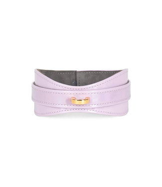 Anoeses Nellie Lilac Patent Collar