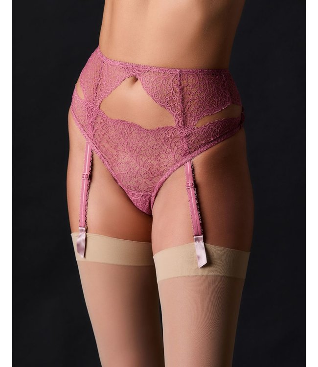 Journelle Allegra Suspender Belt Rose