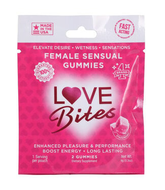 doc johnson Love Bites Female Sensual Gummies