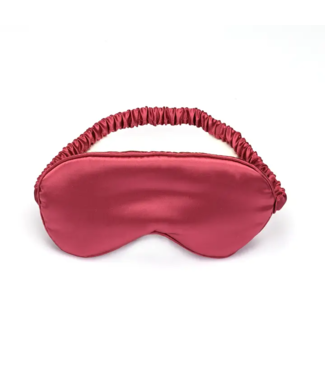 Silky Super Soft Blindfold Red