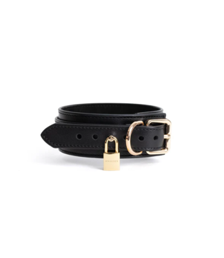 Anoeses Estrid Collar Black with Gold lock