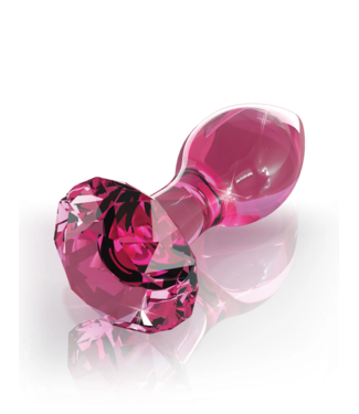 Blush Diamond Glass Plug