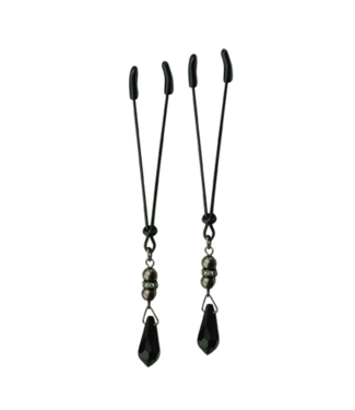 Spartacus Lavish Black Pearl Tweezer Clamps