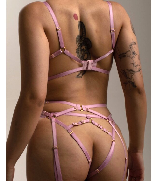 Libertine Rouge Sasha Bondage Panty Pink