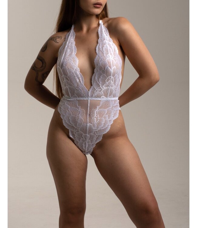 Hera Lace Body White