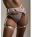 Libertine Rouge Hera Leg Garters White