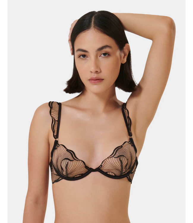 Marabel Wired Bra Black