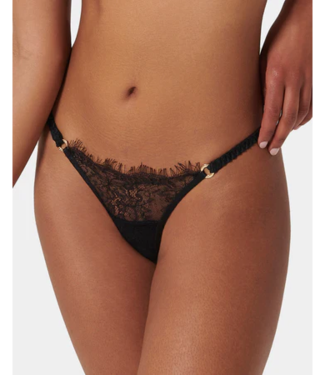 Camelia Thong Black