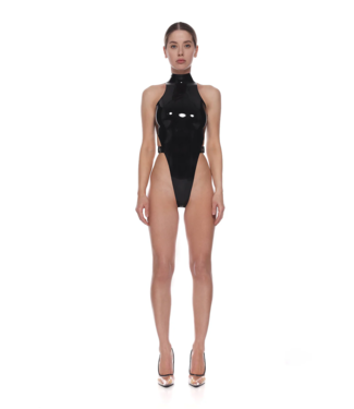 Anoeses Stella Latex Body Black and Silver