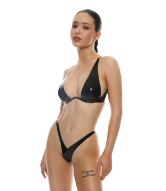 Anoeses Tansy Latex Thong Black