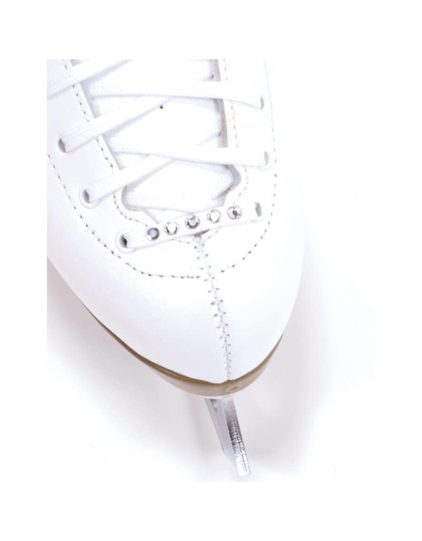 Jerry's Lacets blanc avec swarovski rhinestones