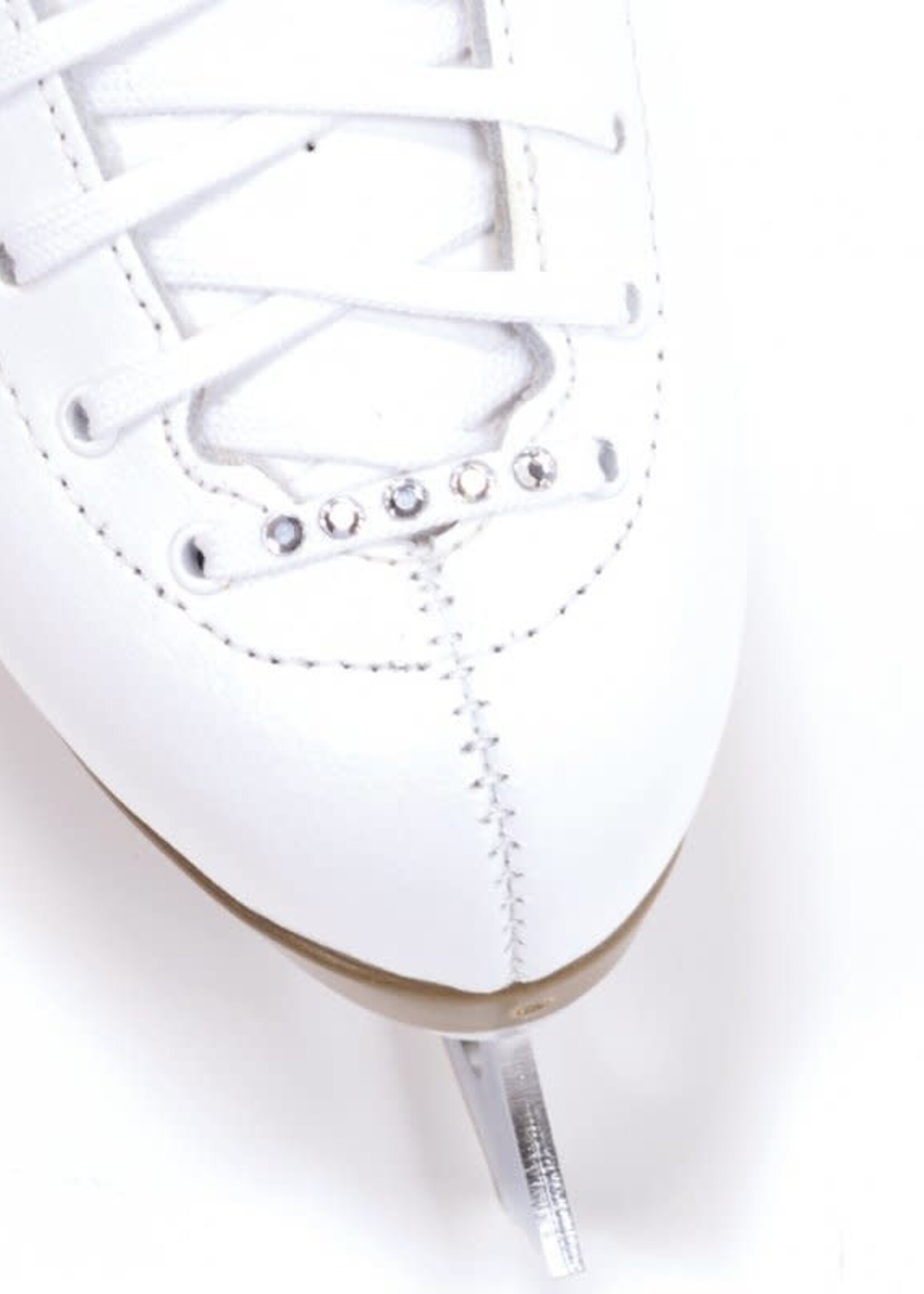 Jerry's Lacets blanc avec swarovski rhinestones