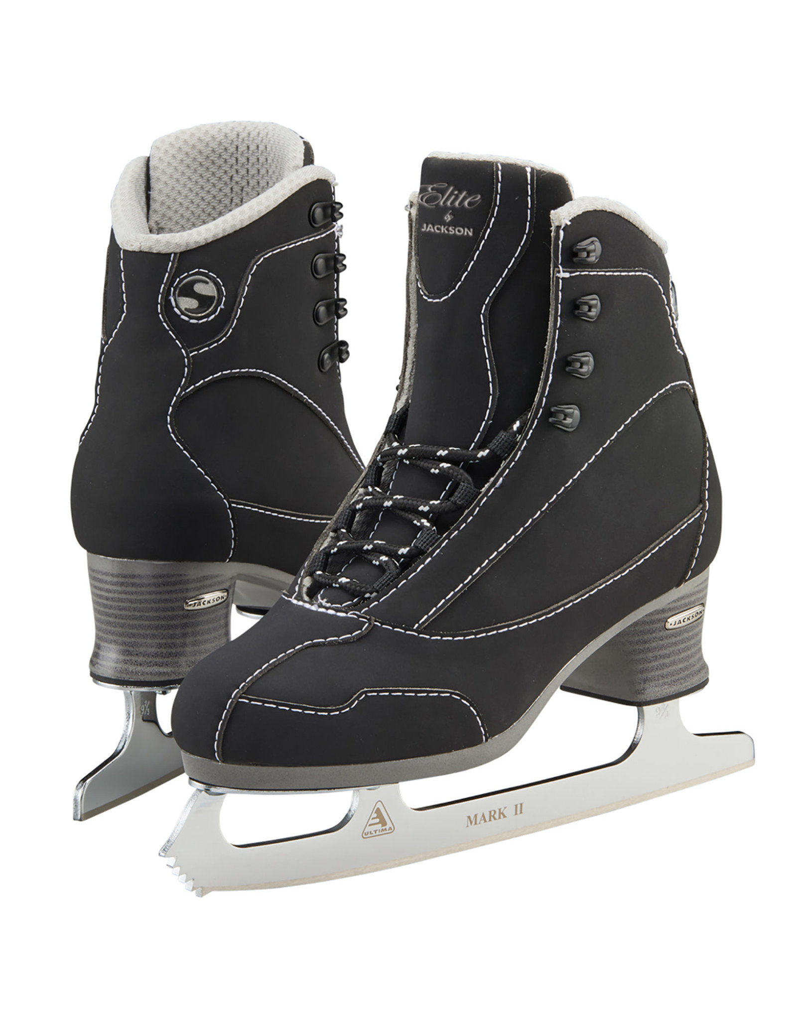 Patins à glace récréatifs VIC Motion, femmes, noir/argent, tailles variées