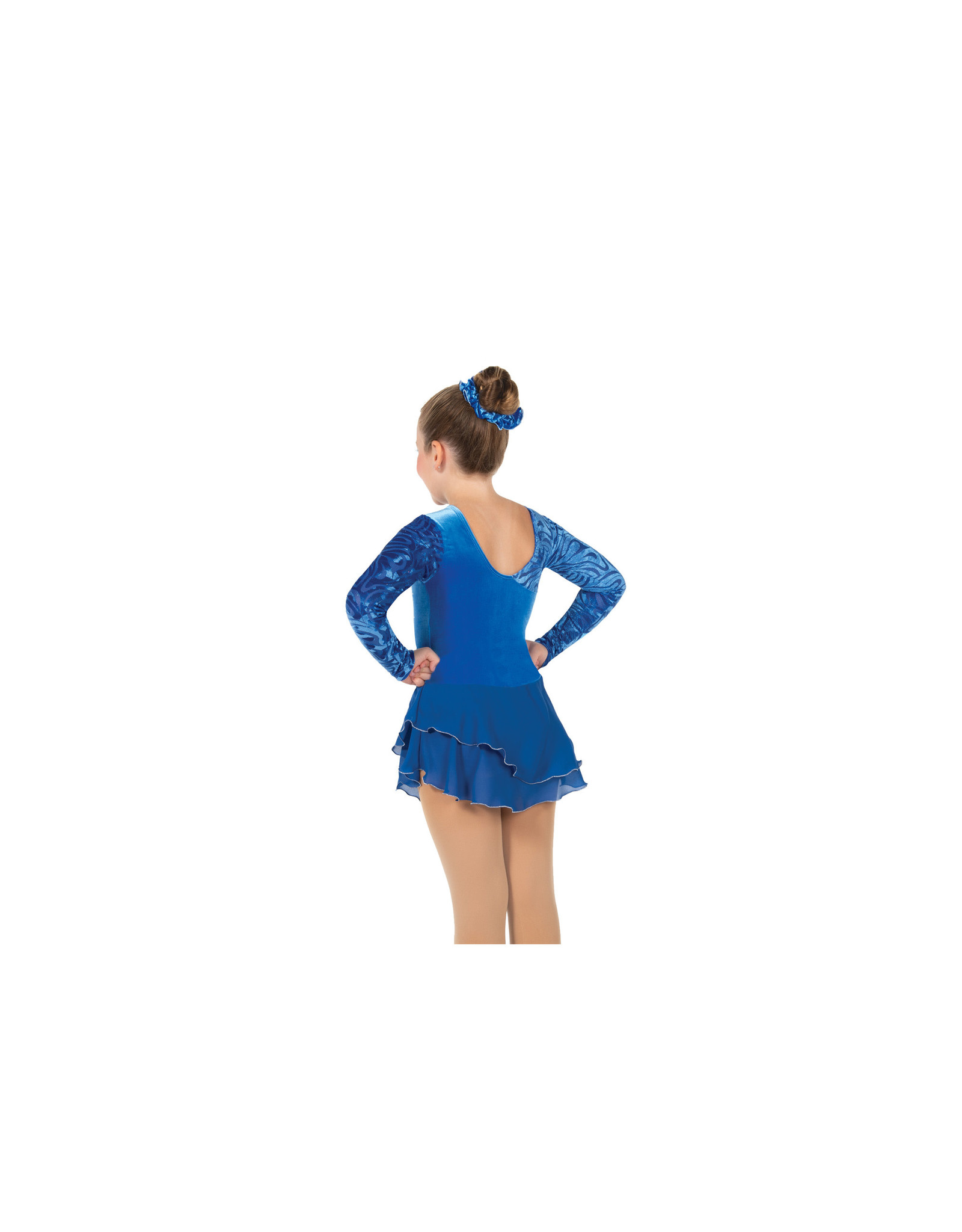 Jerry's Figure Skating Dress „Spray Of Ice“, royal blue