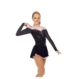 Jerry's Robe Solitaire Shaded Sweetheart Crystalled F22013R