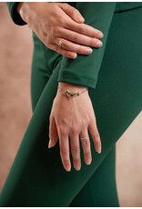 Brilliance & Melrose Bracelet ice skate Charm