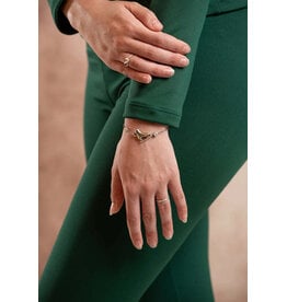 Brilliance & Melrose Bracelet ice skate Charm