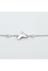 Brilliance & Melrose Bracelet ice skate Charm