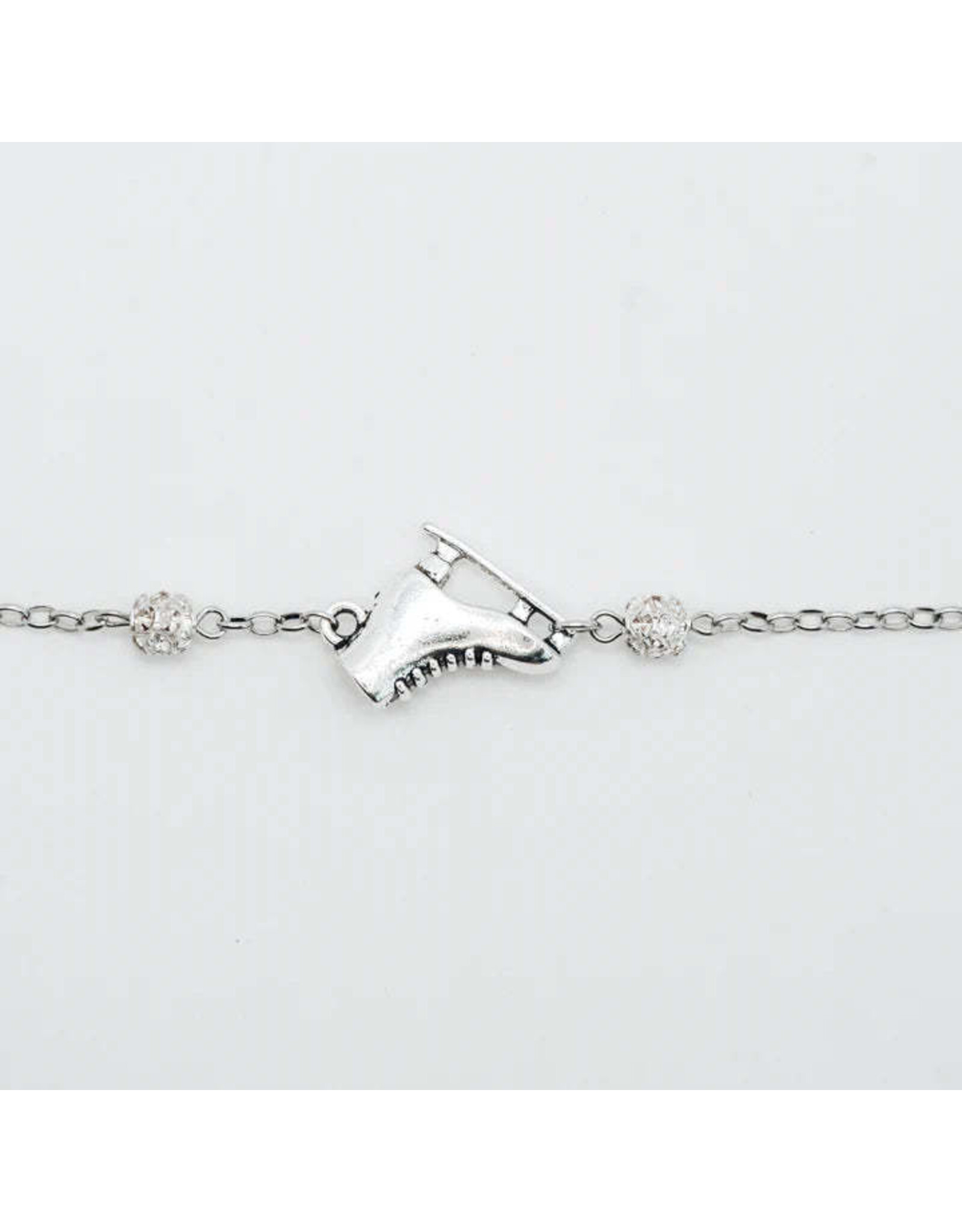 Brilliance & Melrose Bracelet ice skate Charm