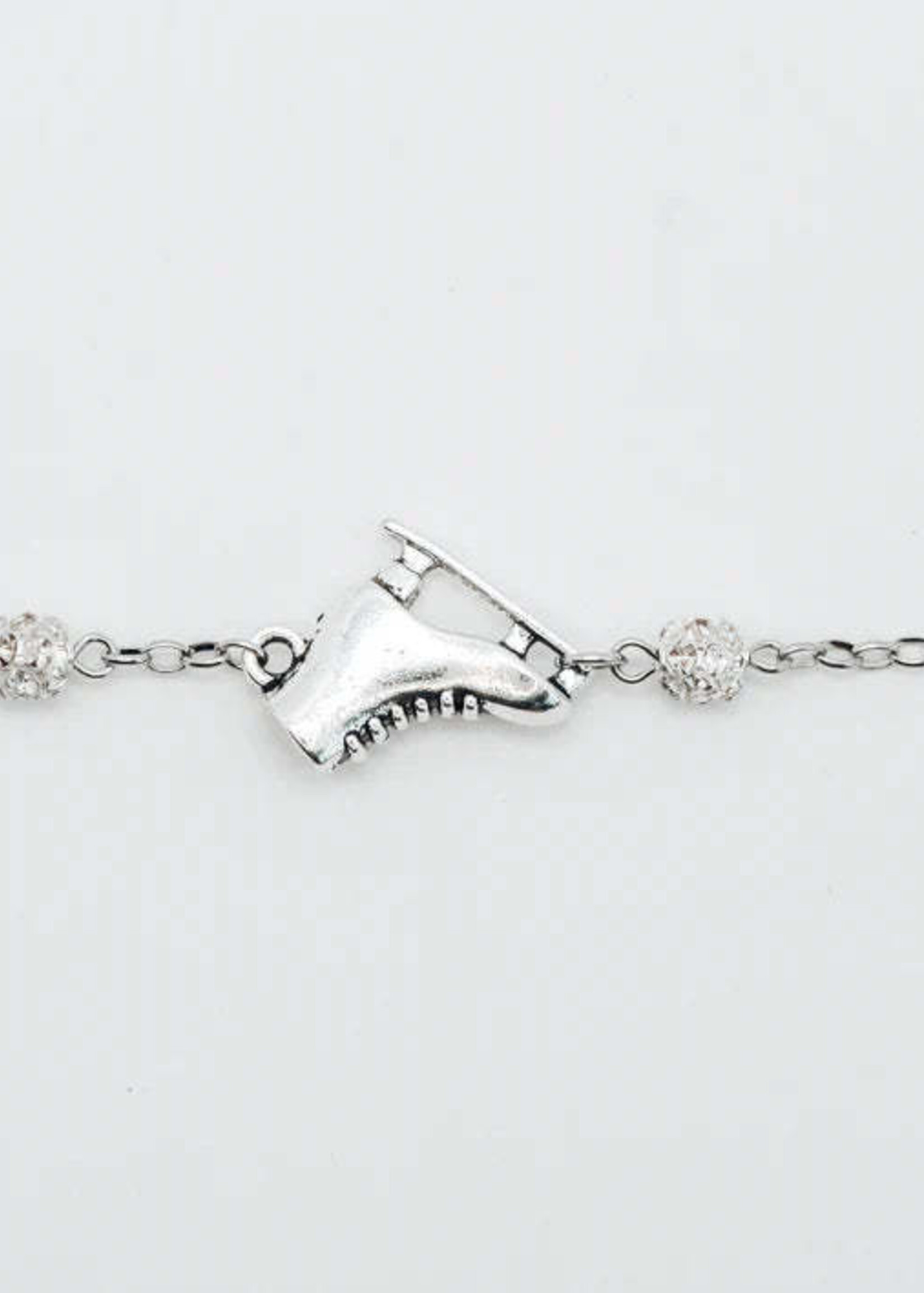 Brilliance & Melrose Bracelet ice skate Charm