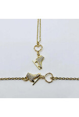 Brilliance & Melrose Bracelet Ice skate with your heart