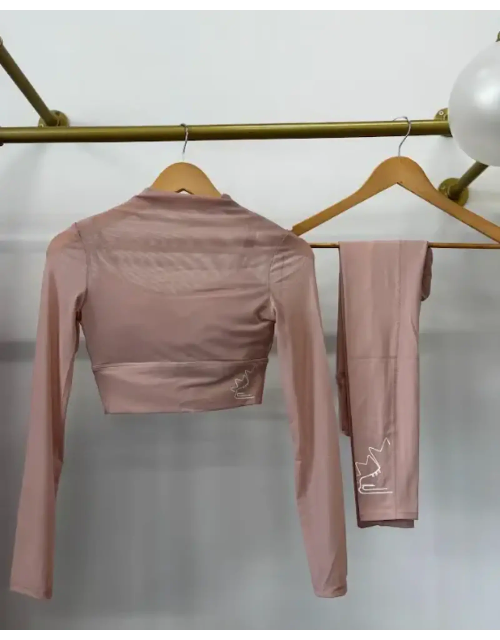 Brilliance & Melrose Legging skating mesh Brilliance Melrose