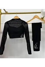 Brilliance & Melrose Legging skating mesh Brilliance Melrose