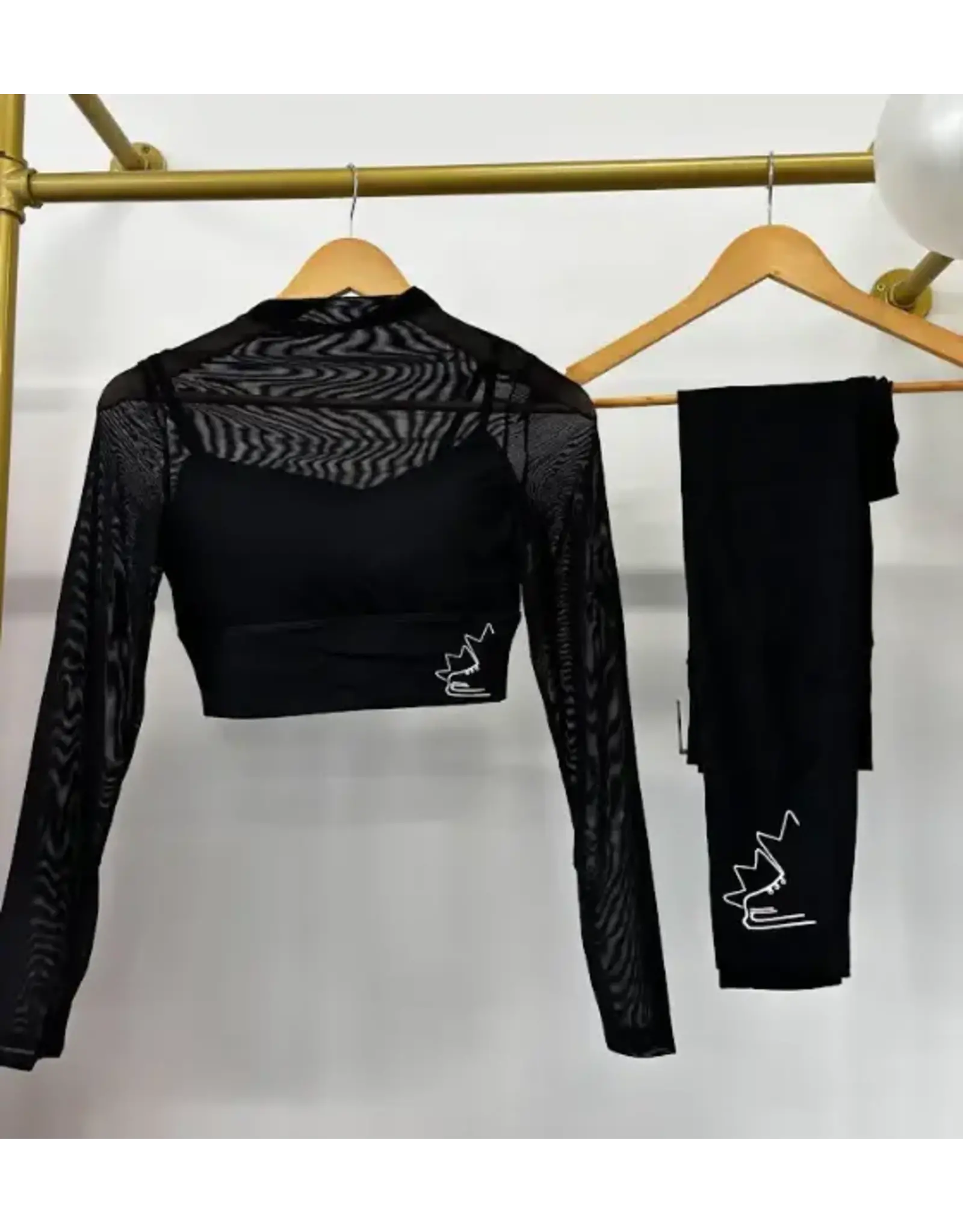 Brilliance & Melrose Legging skating mesh Brilliance Melrose