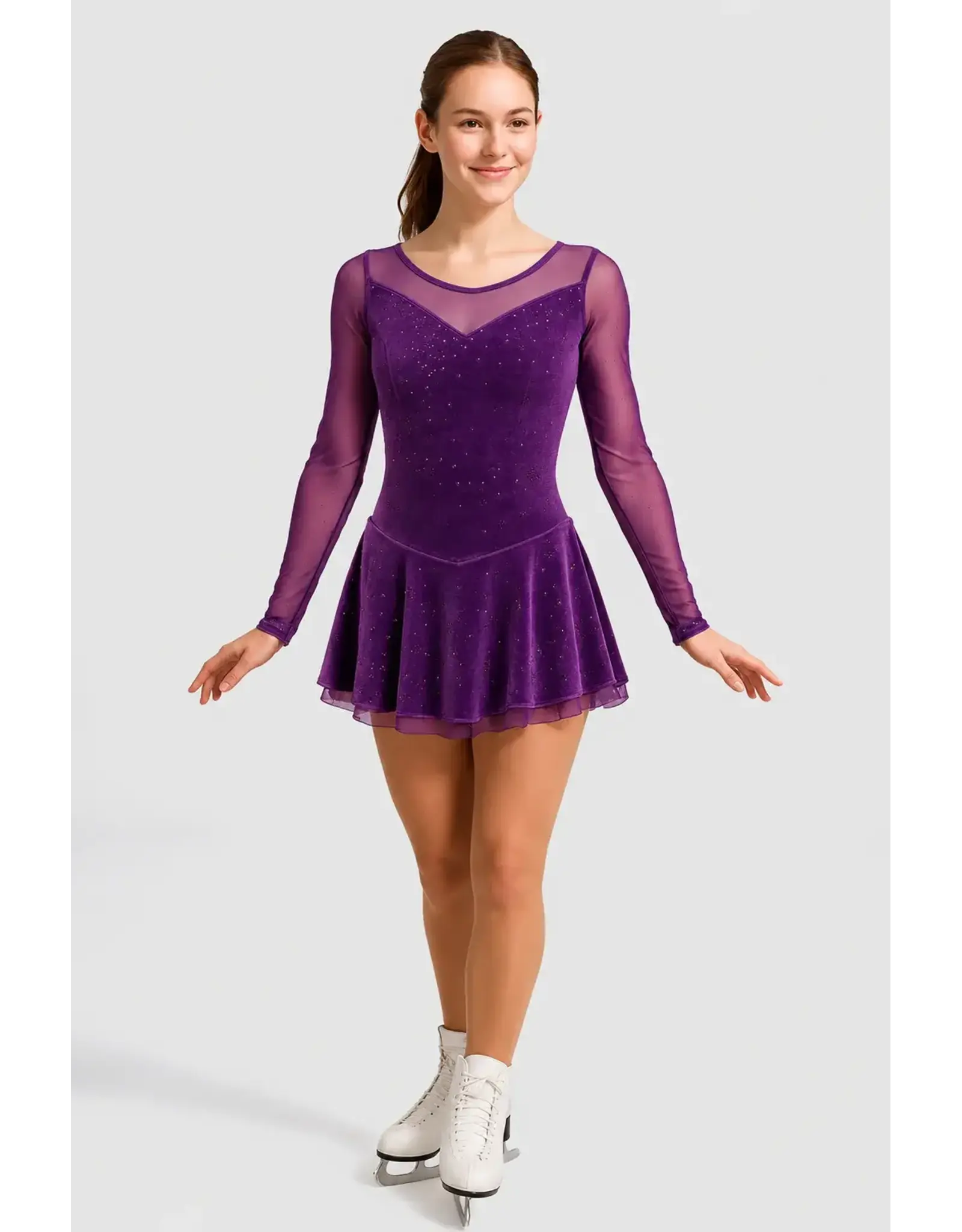 MONDOR Robe Mondor Alaska Velours scintillant 2784