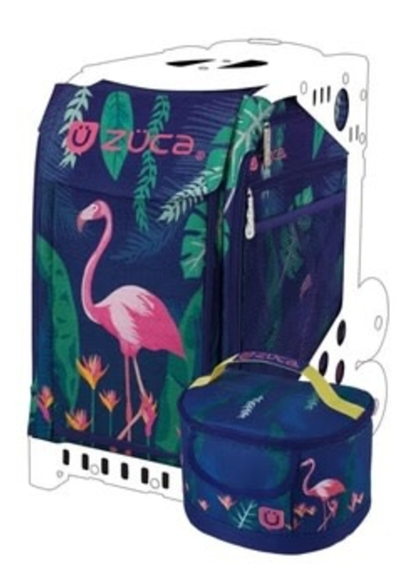 ZUCA Sac Zuca Flamingo avec boite à lunch