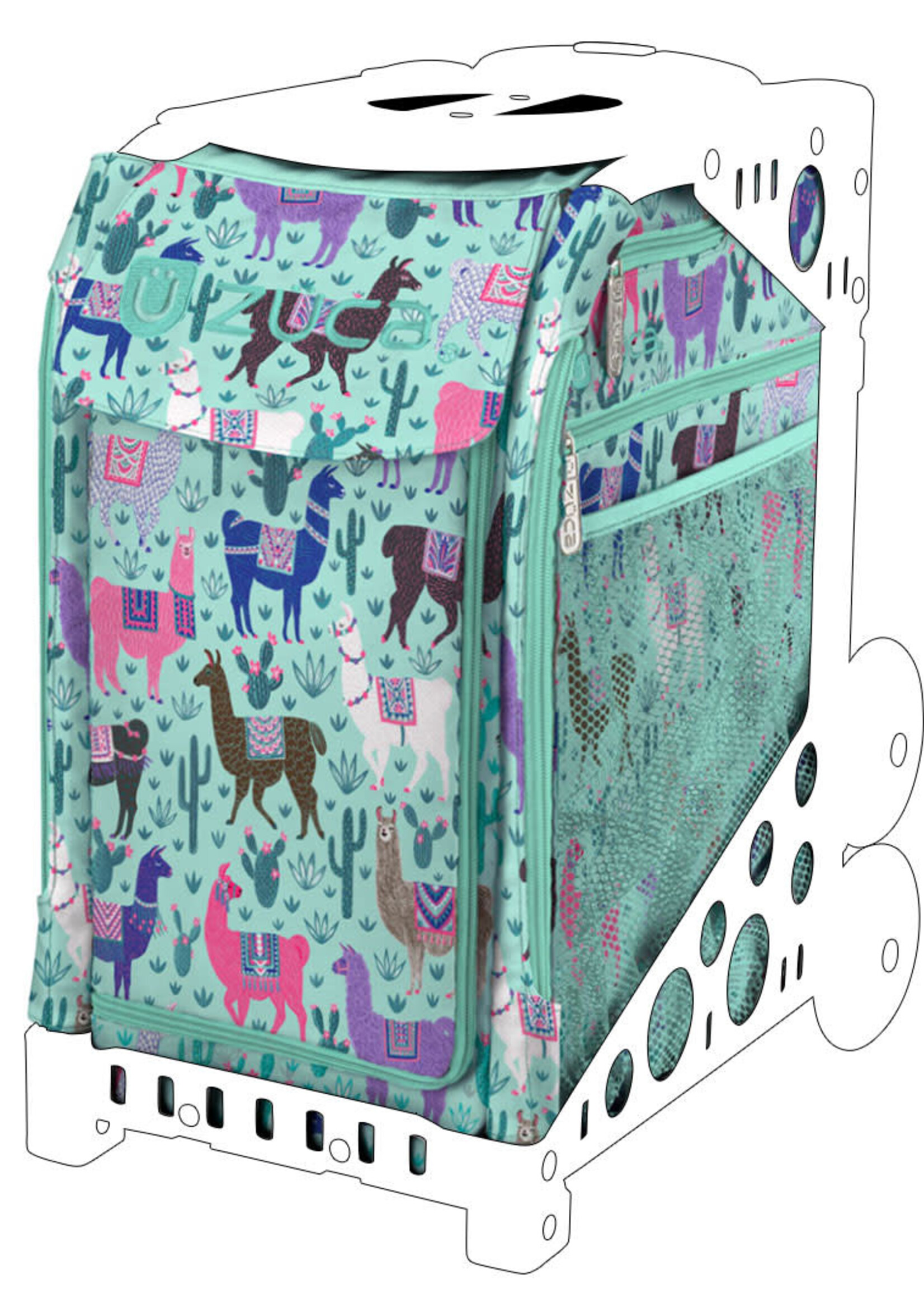 ZUCA Sac Zuca Llama rama avec boite à lunch