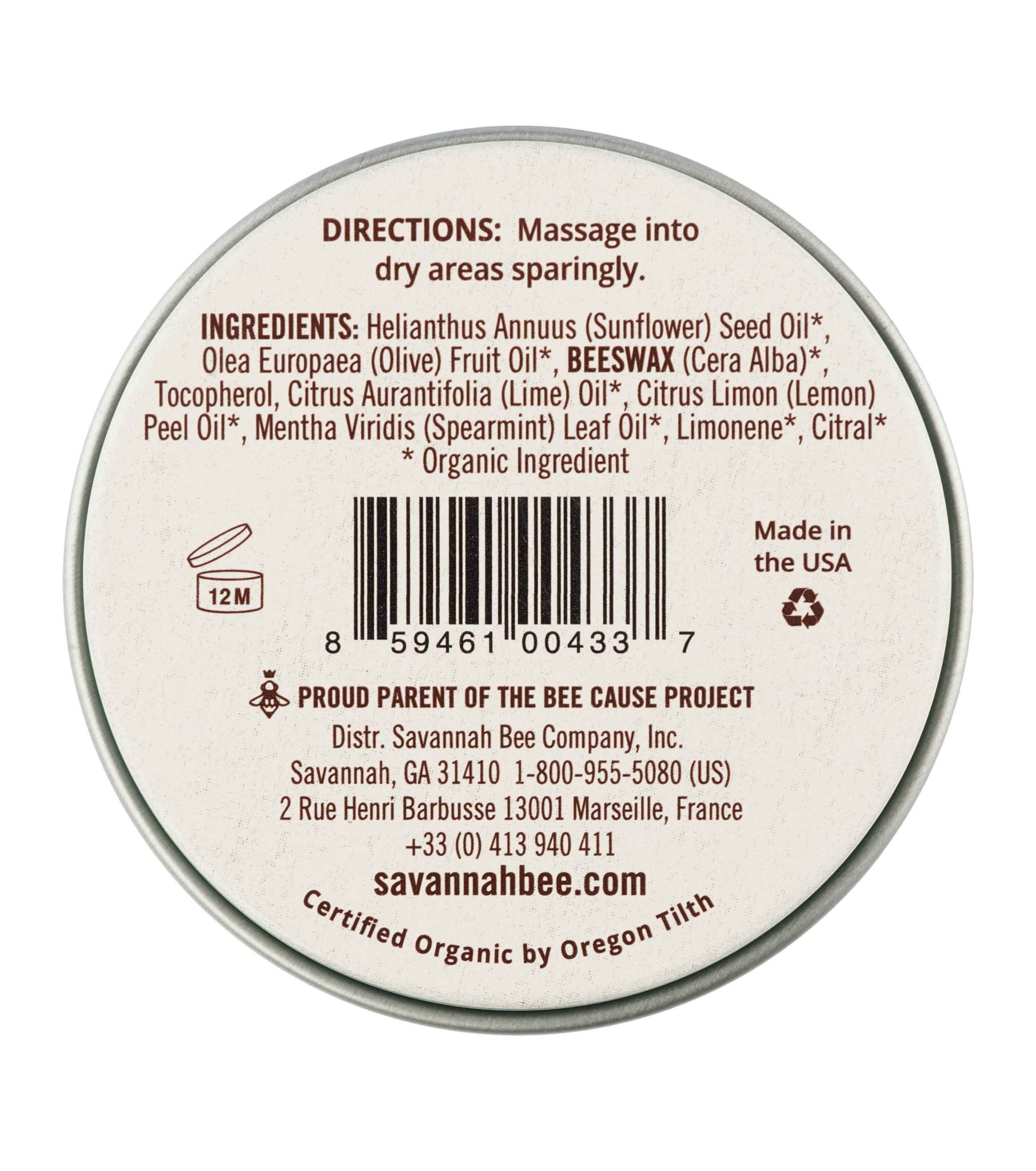 Hand & Nail Salve Spearmint