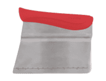 Bench Scraper Offset - Candy Apple Red