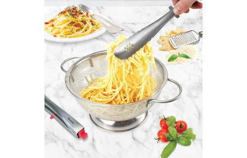 Tongs SS 11" Charcoal