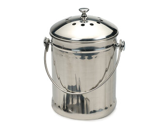 Compost Pail S/S 1 Gallon