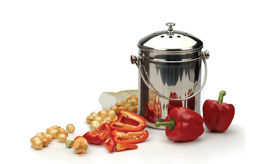 Compost Pail S/S 1 Gallon