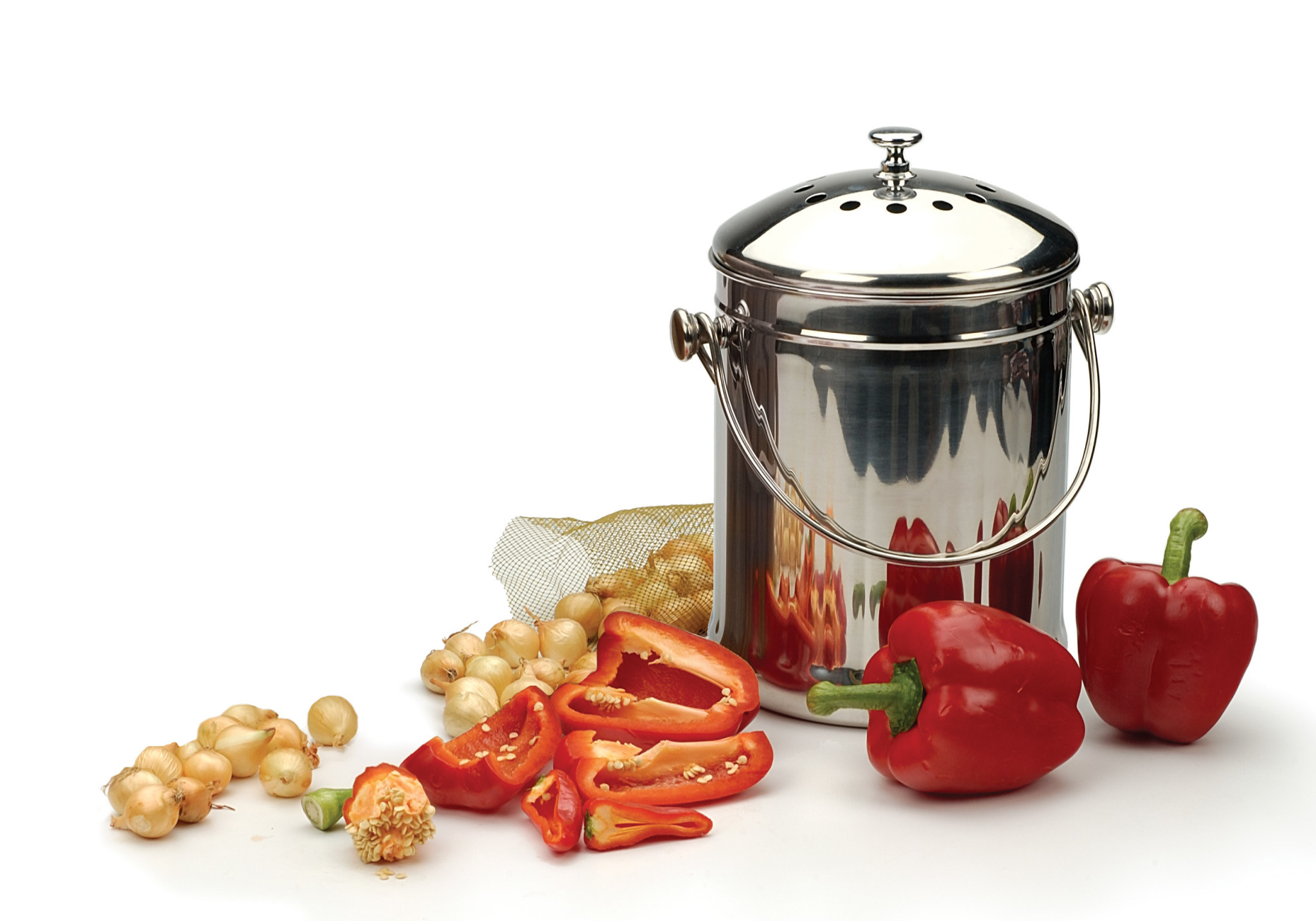 Compost Pail S/S 1 Gallon