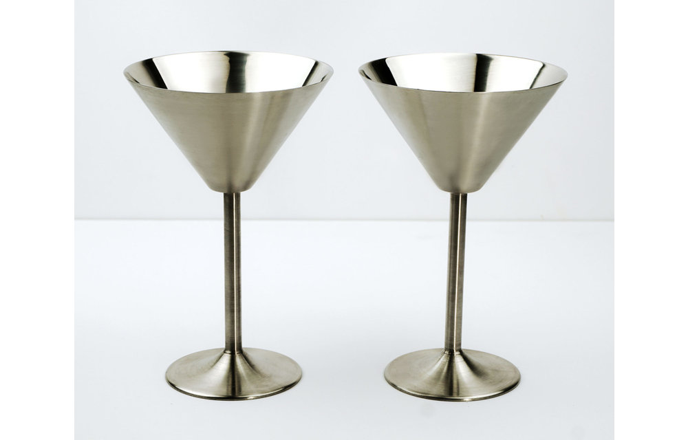 Martini Glasses S/S Set/2