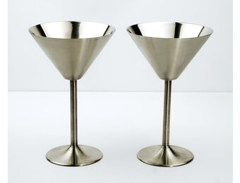 Martini Glasses S/S Set/2