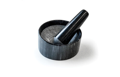 Mortar & Pestle Angled Blk