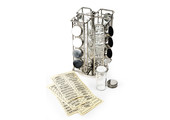 Spice Rack Set Revolving