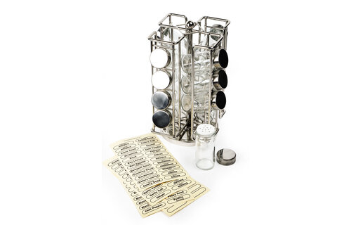 Spice Rack Set Revolving