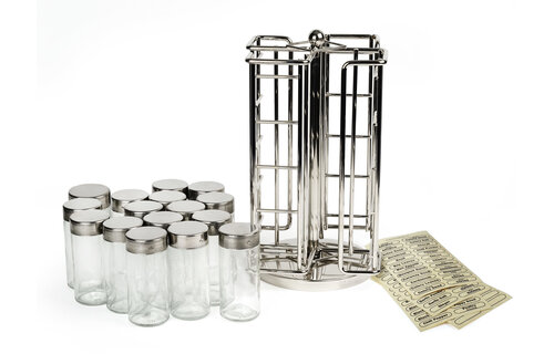 Spice Rack Set Revolving