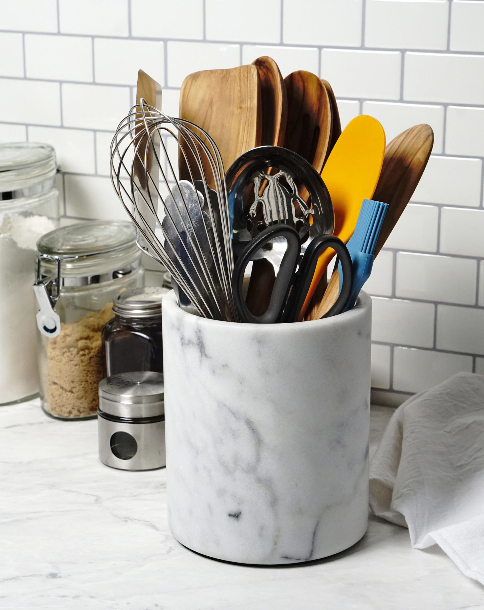 Tool Crock & Wine Holder