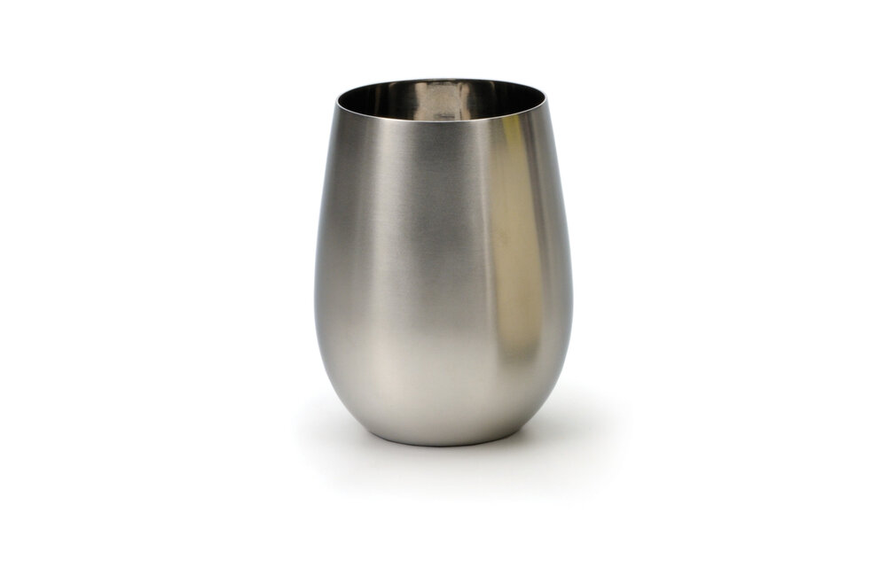 Wine Glass S/S Stemless 11oz