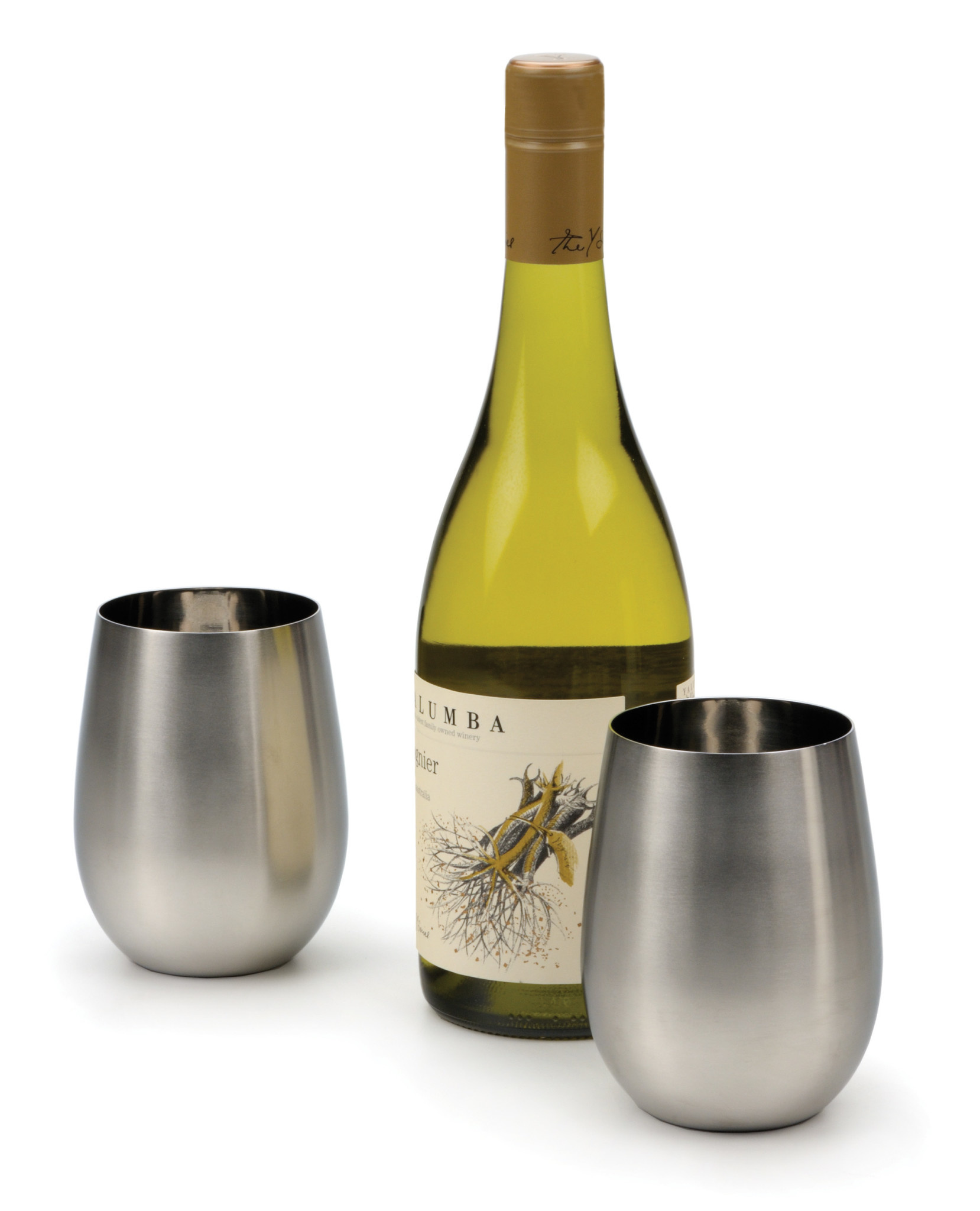 Wine Glass S/S Stemless 11oz