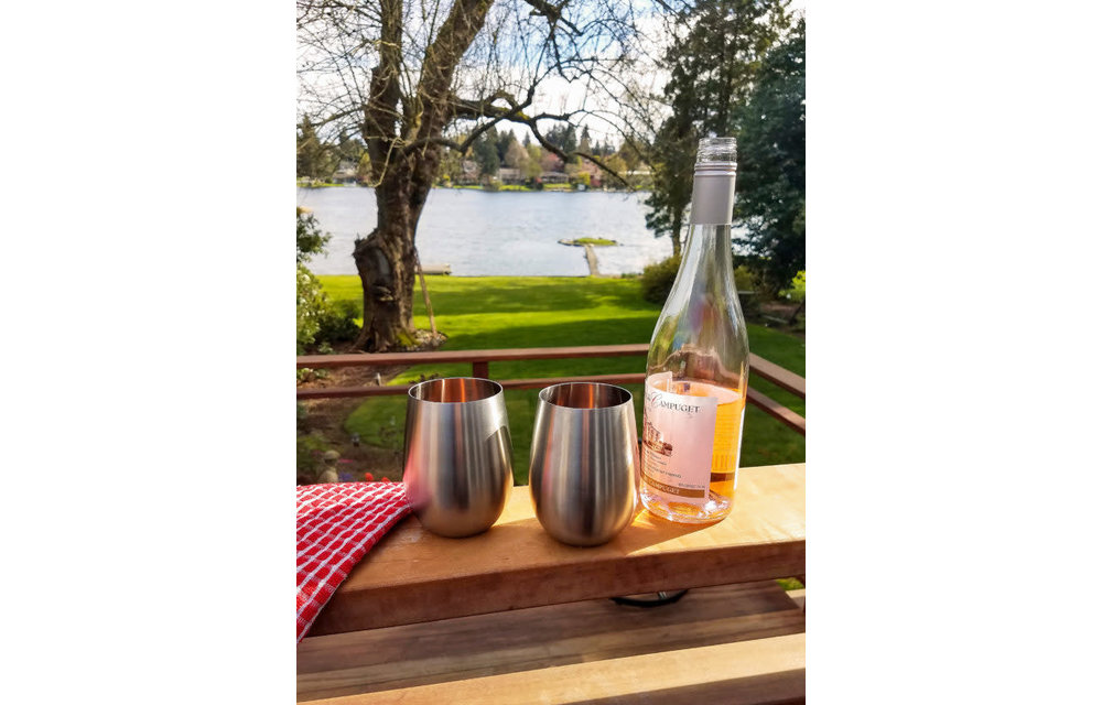 Wine Glass S/S Stemless 11oz