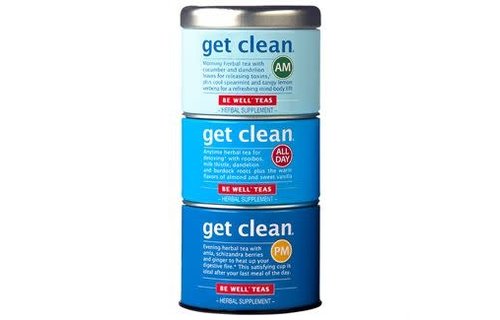 Stackable Be Well Tea Get Clean