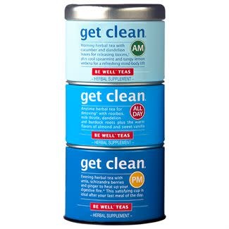 Stackable Be Well Tea Get Clean