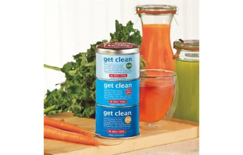 Stackable Be Well Tea Get Clean